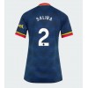 Arsenal William Saliba #2 Bortedrakt Kvinner 2026-27 Kortermet